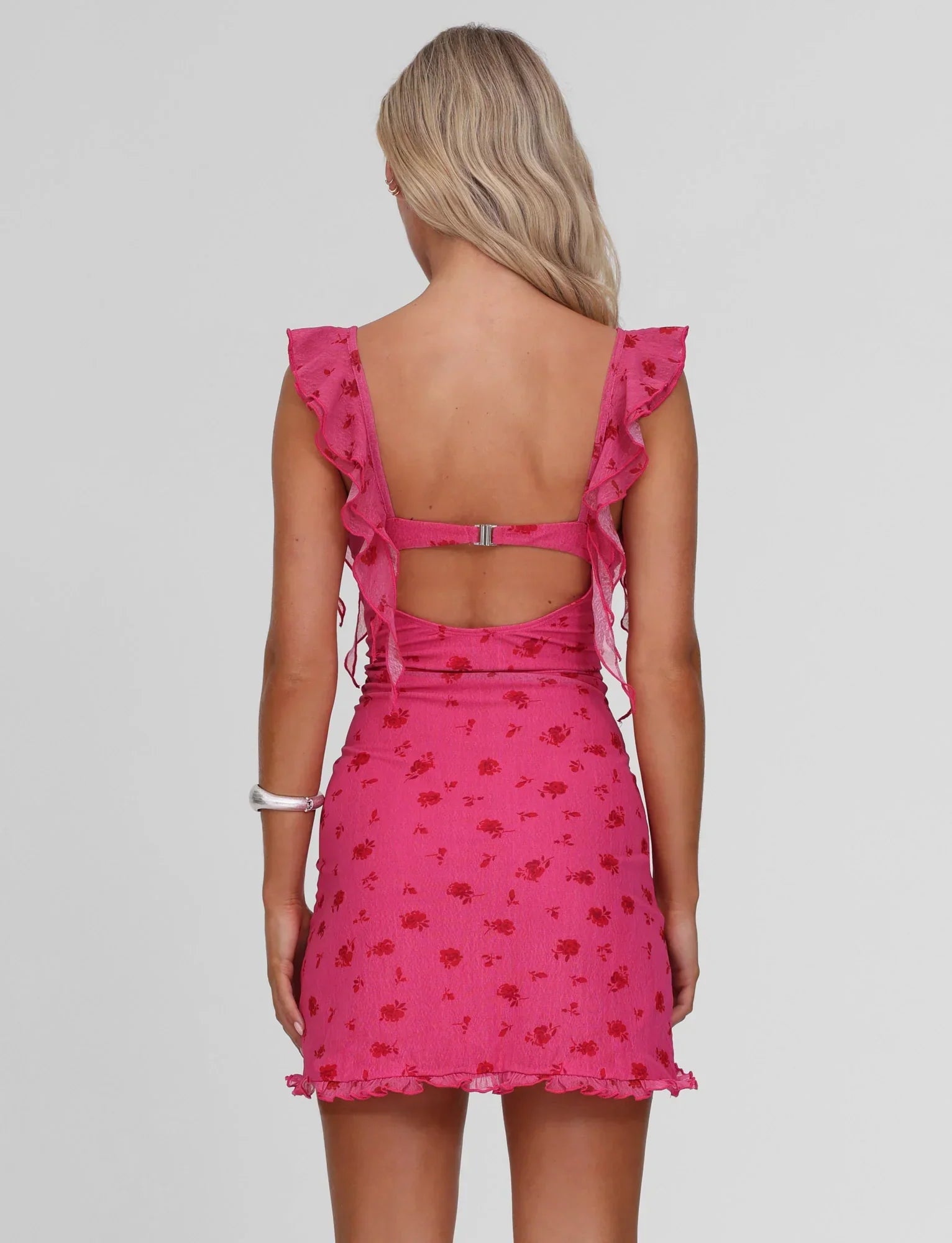 AMARIS MINI DRESS DITSY FLORAL