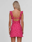 AMARIS MINI DRESS DITSY FLORAL