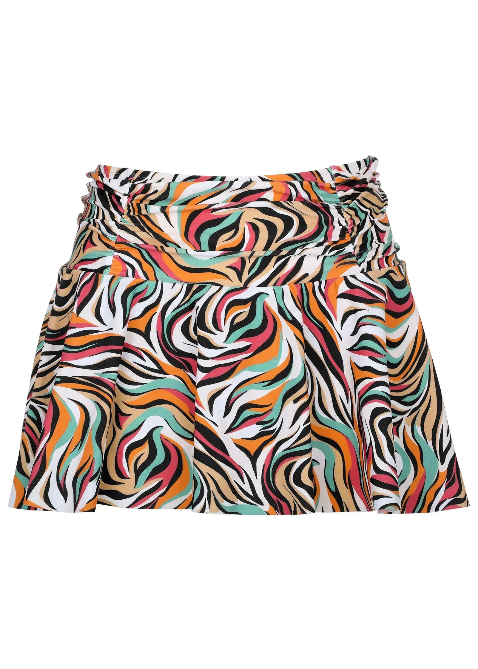 Rio Swim Skirt Earth Swirls