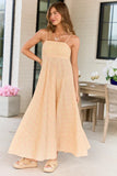Adele Yellow Plaid Maxi Dress
