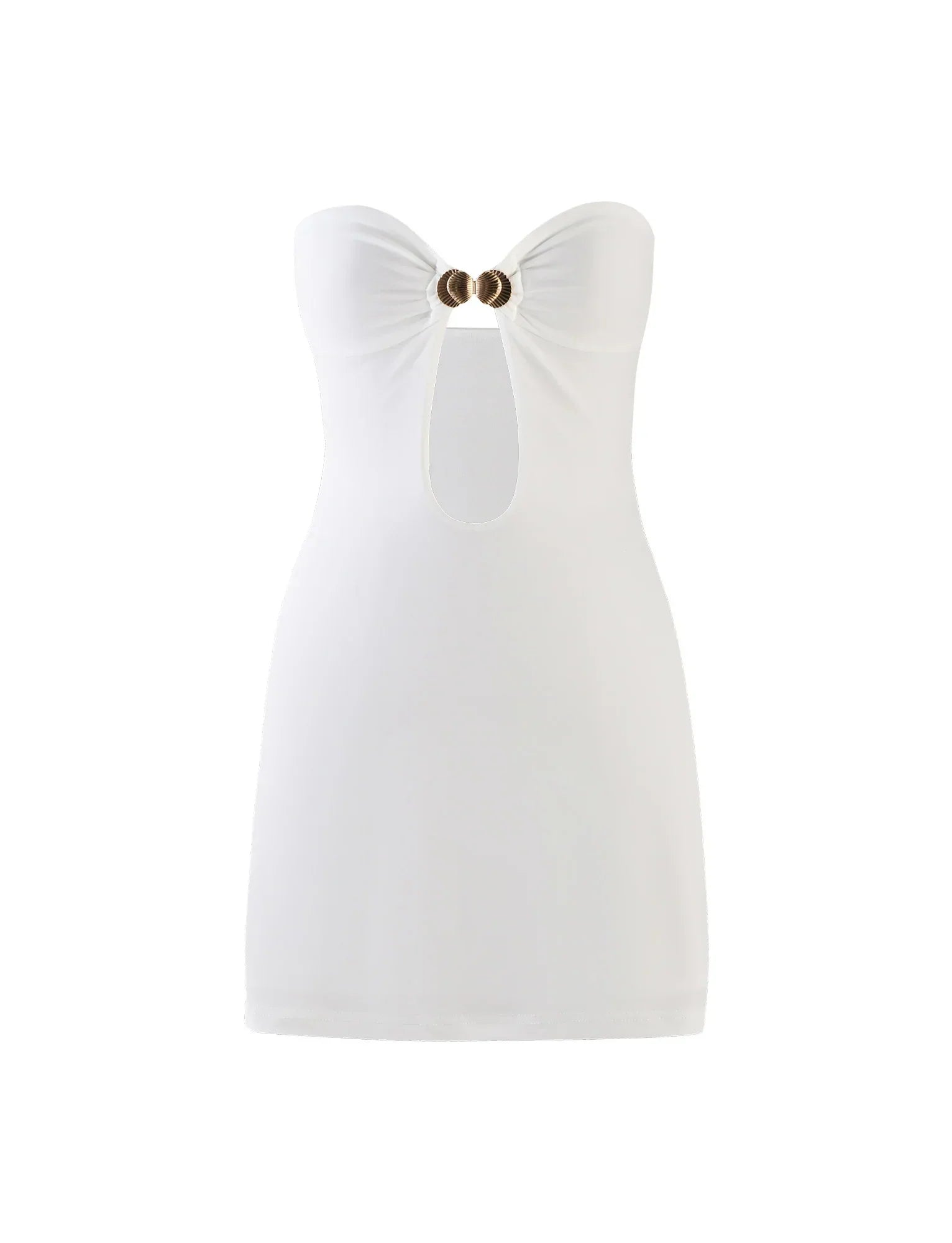 CECILY MINI DRESS WHITE