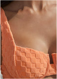 Softcheck Underwire Top Cantaloupe