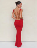 MORANA MAXI DRESS RED