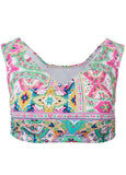 Off The Shoulder Bikini Top Beach Art