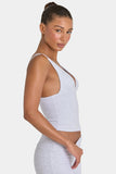 ButterCloud Tank Top in Grey Marl