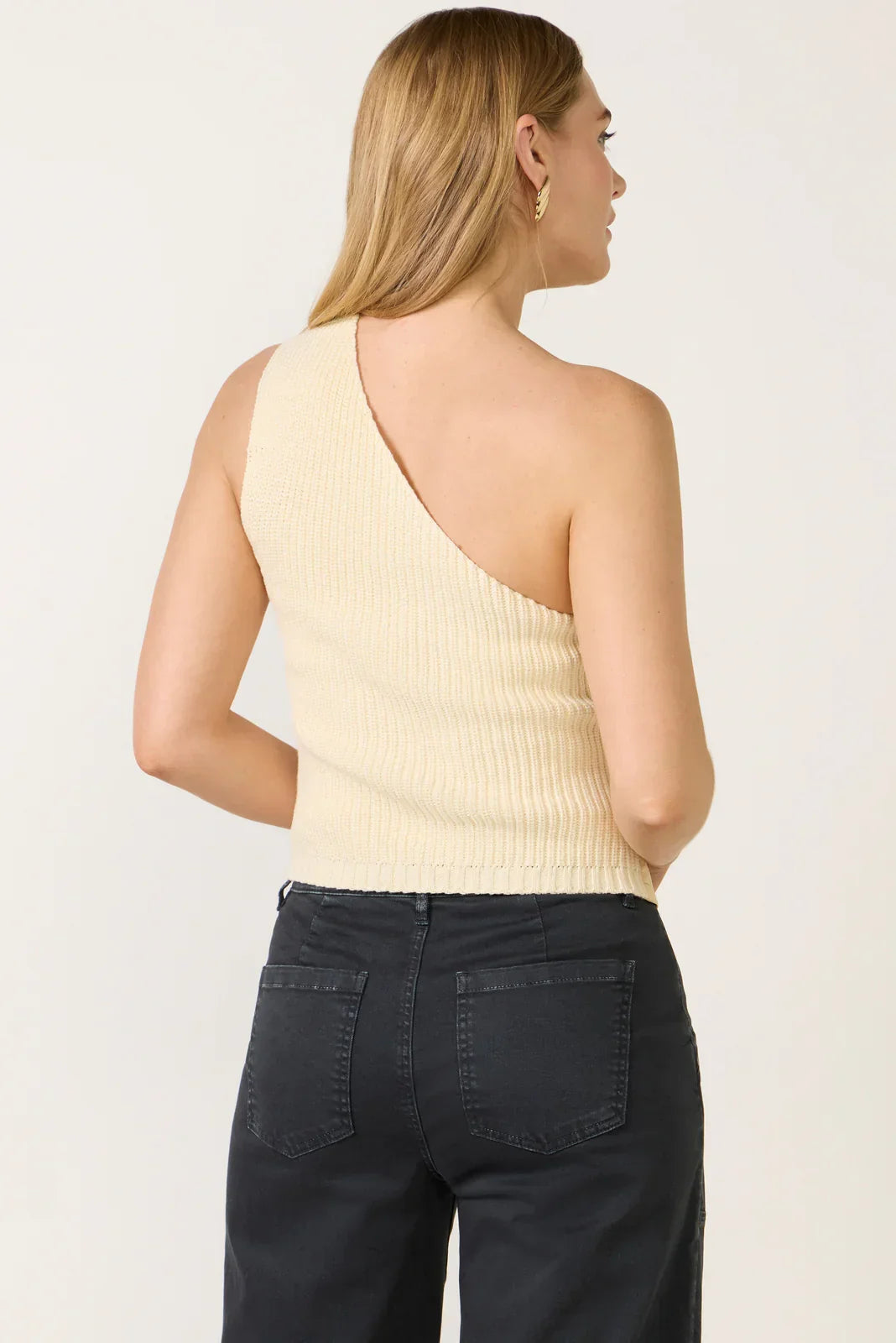 Claire Faux Leather Top