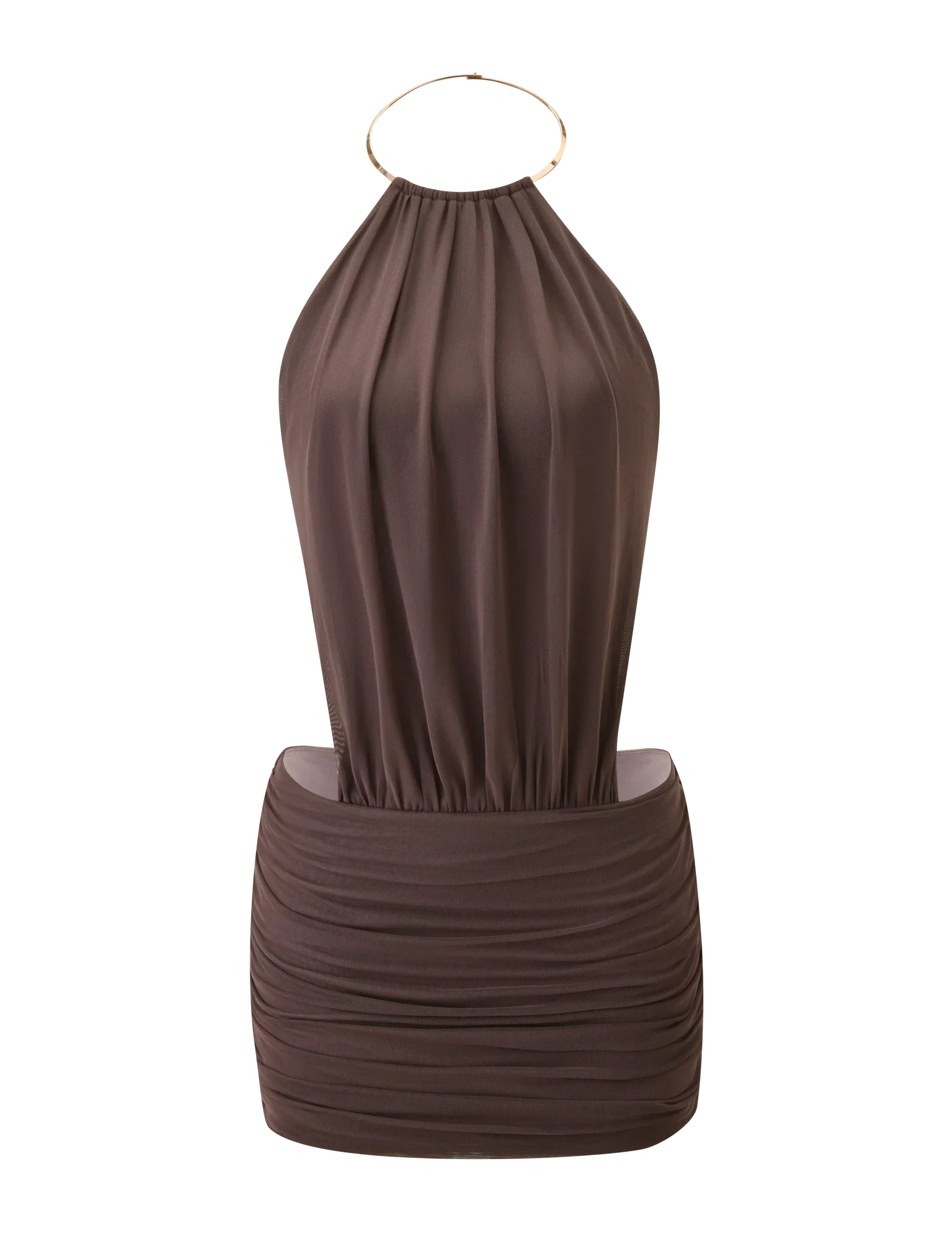 EVANNA MINI DRESS MOCHA