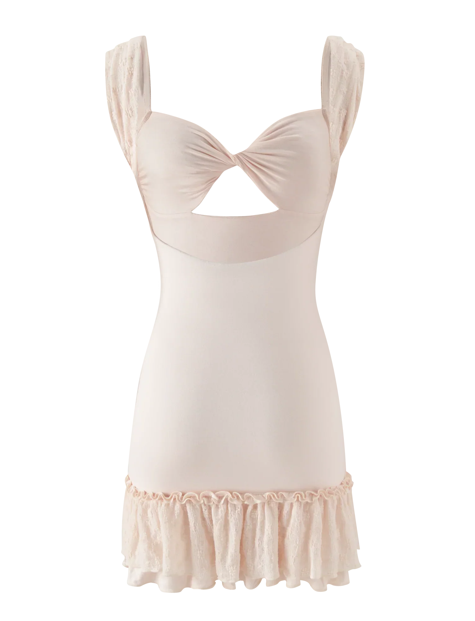 ASHBY MINI DRESS CREAM