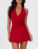 PARRIS DRESS RED
