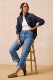 Frankie Stretch Linen Long Shacket