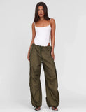 VIOLETTE PANT GREEN KHAKI GREEN
