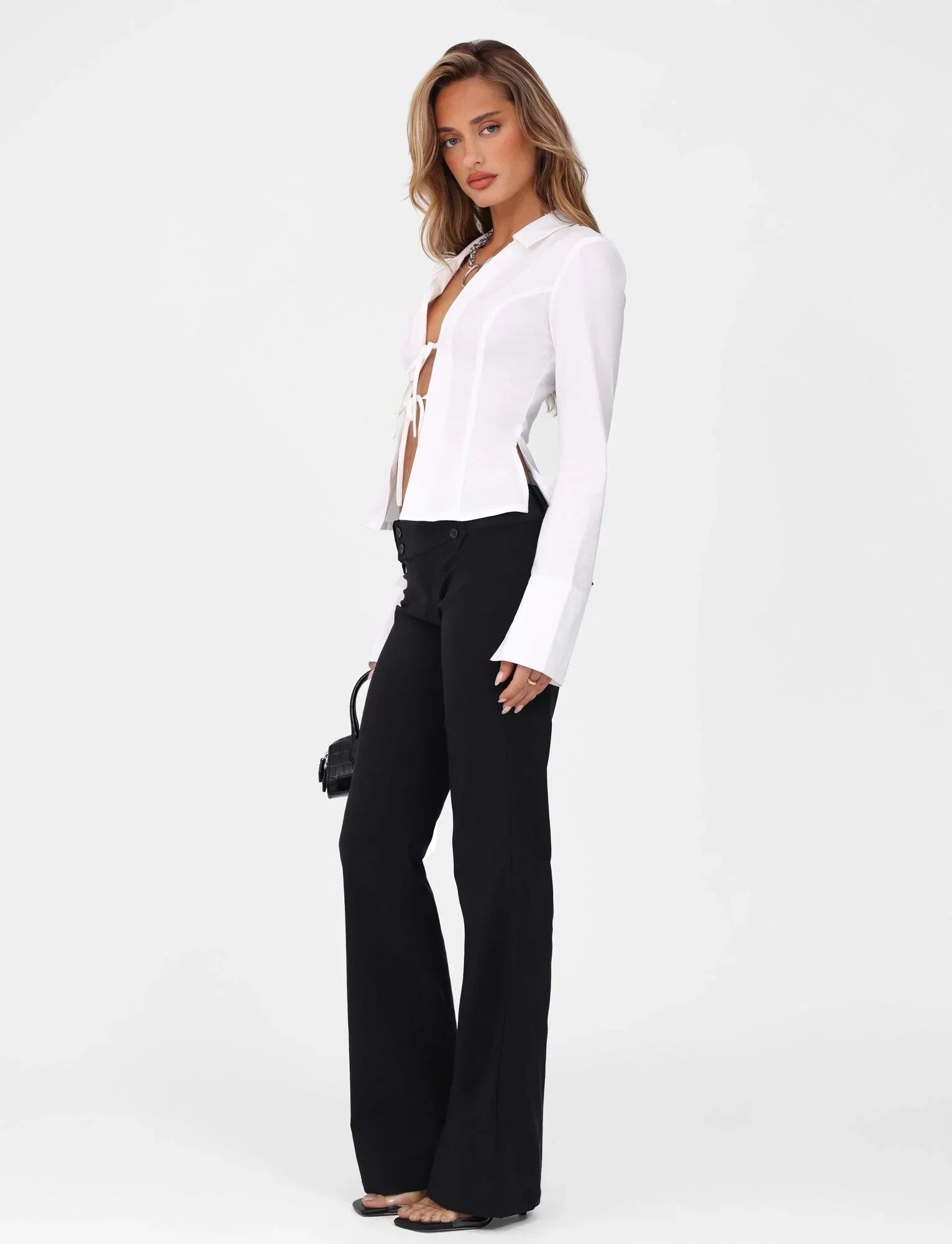 BRIELLE SHIRT WHITE IVORY