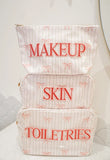 KenzKustomz Pink Ribbons Clear Coat Large Bag Skin