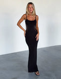 XINIA MAXI DRESS BLACK