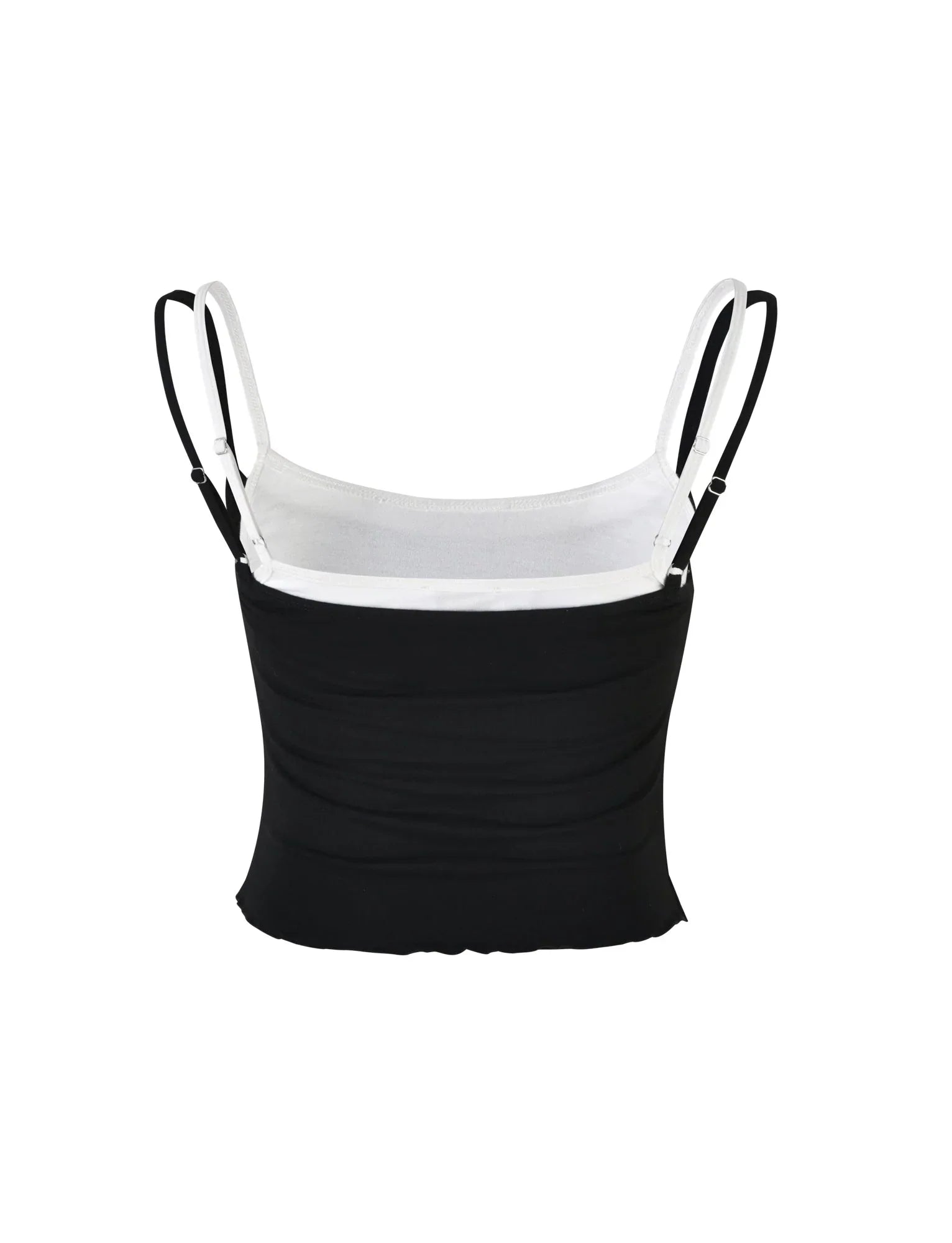 ADAIR TOP BLACK BLACK WHITE