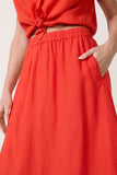 Maddie Linen Skirt