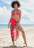 Belize Underwire Halter Top Tula Floral