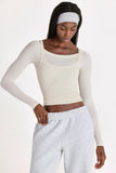 ButterCloud Layered Top in Coconut
