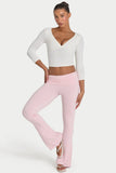 ButterCloud Flared Leggings in Blush