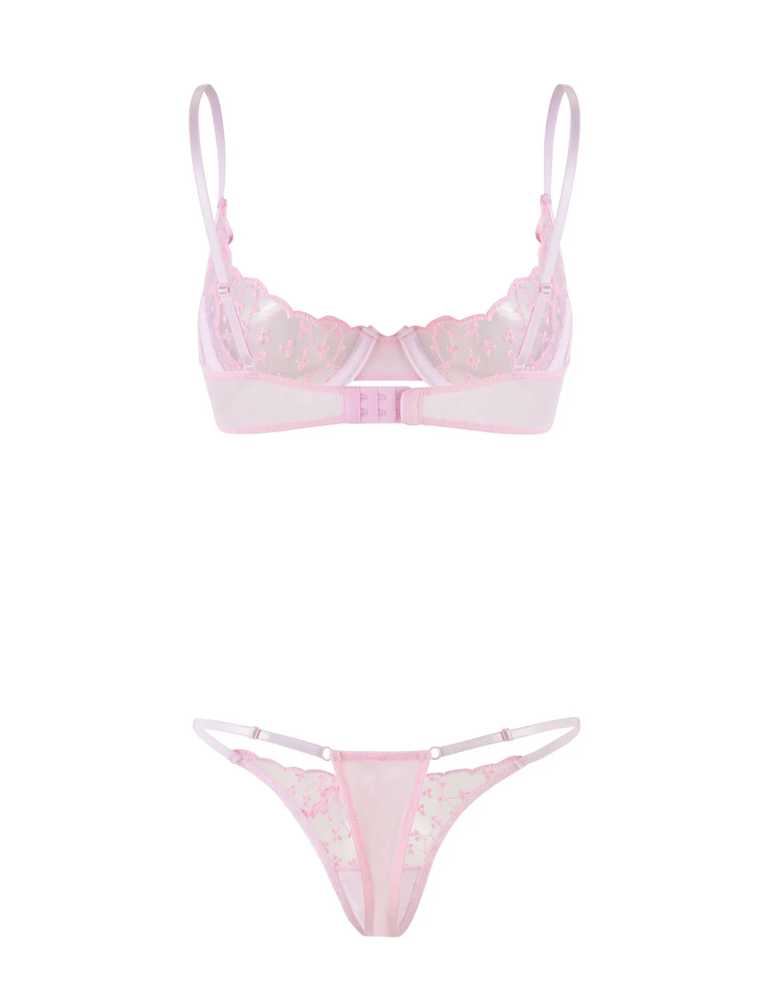 TALIYAH SET PINK BABY PINK