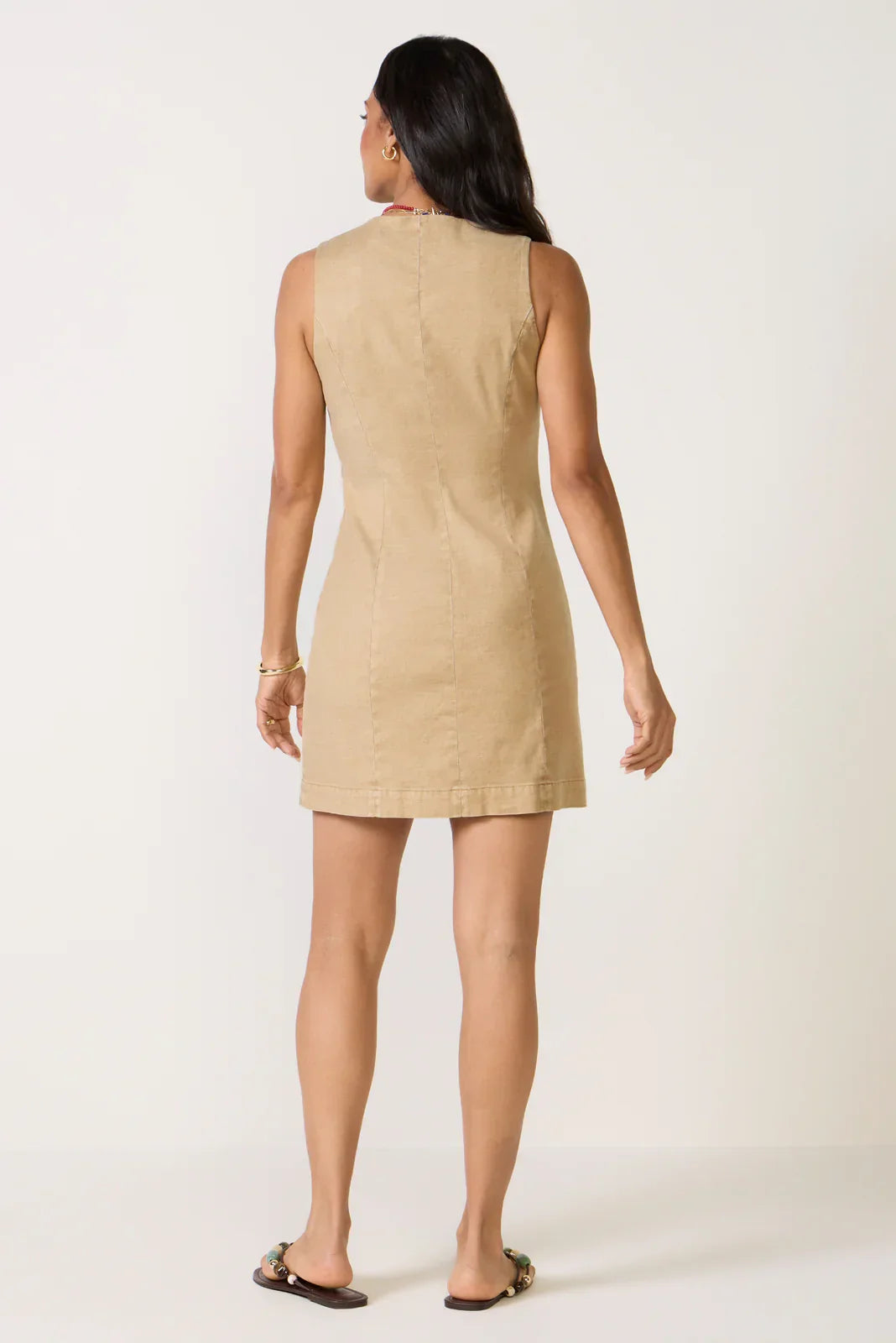Cassie Stretch Linen Dress