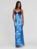 ALAINA DRESS BLUE ORCHID