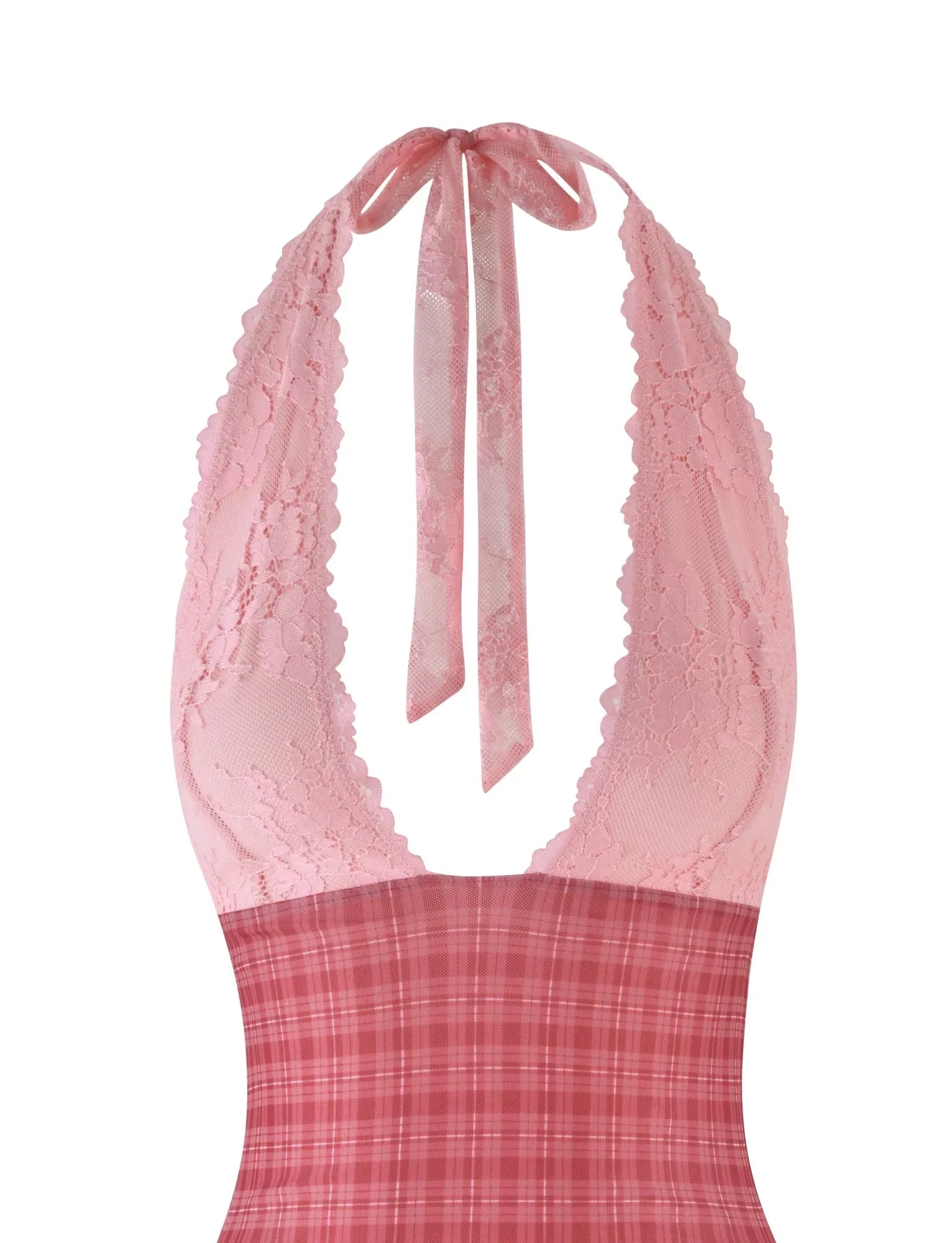 NAVIA DRESS RED RED CHECK