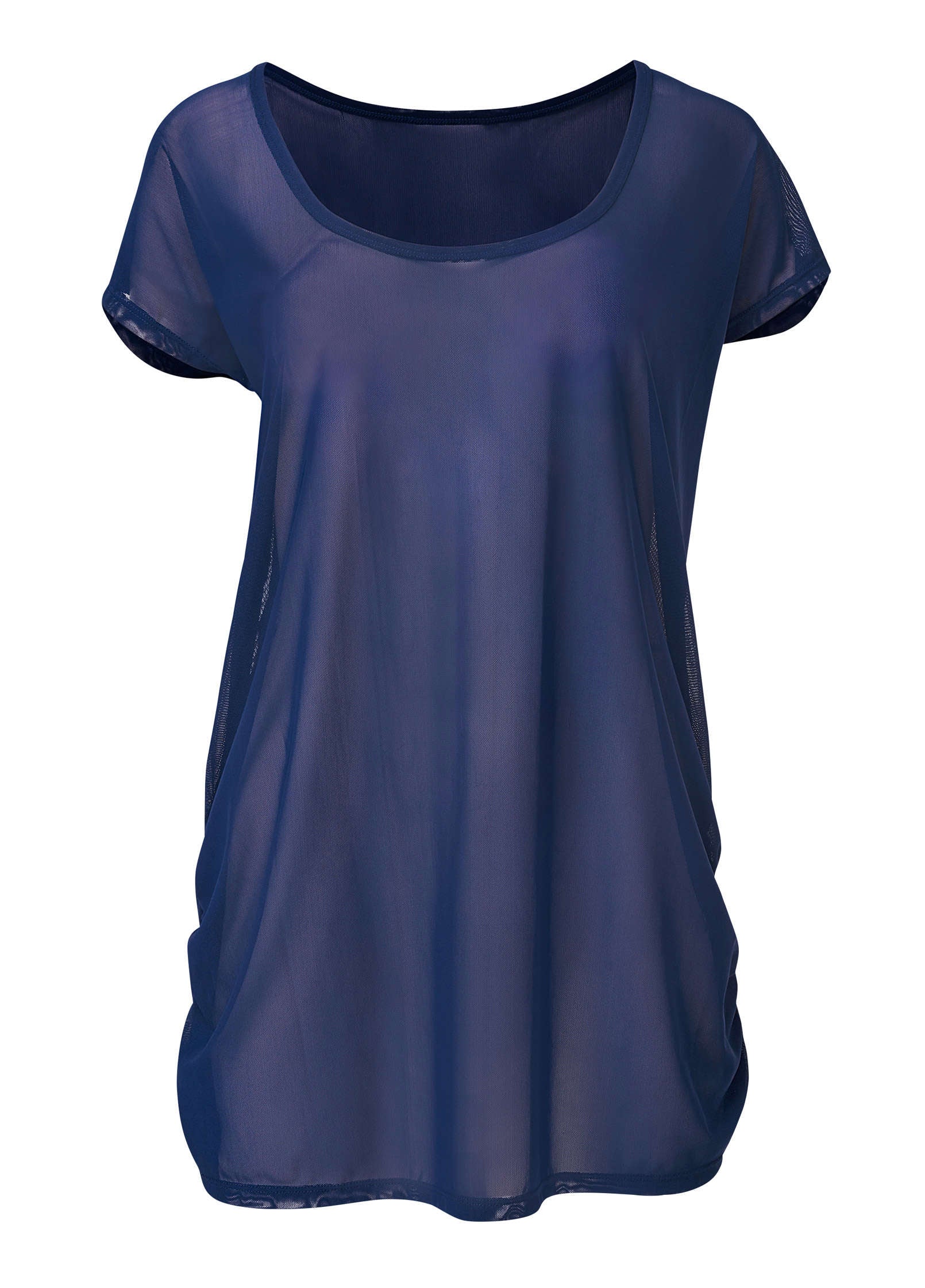 Relaxed Tunic Cover Up Ultramarine Blue
