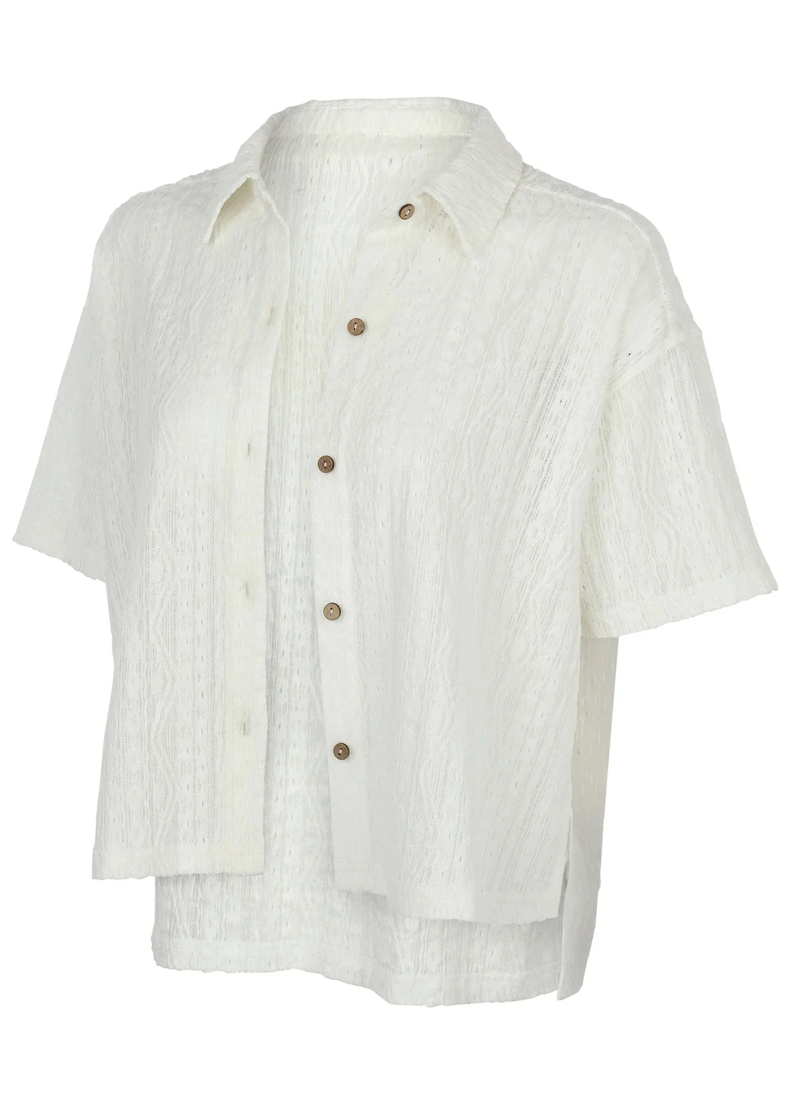 Bahama Knit Shirt Off White