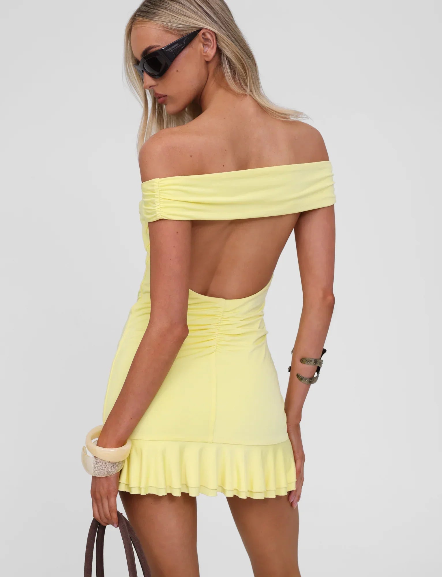 CLIA MINI DRESS LEMON