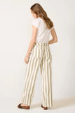 Maker Wide Leg Stripe Pant