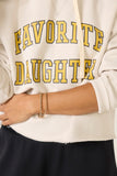 The Cropped Collegiate Hoodie