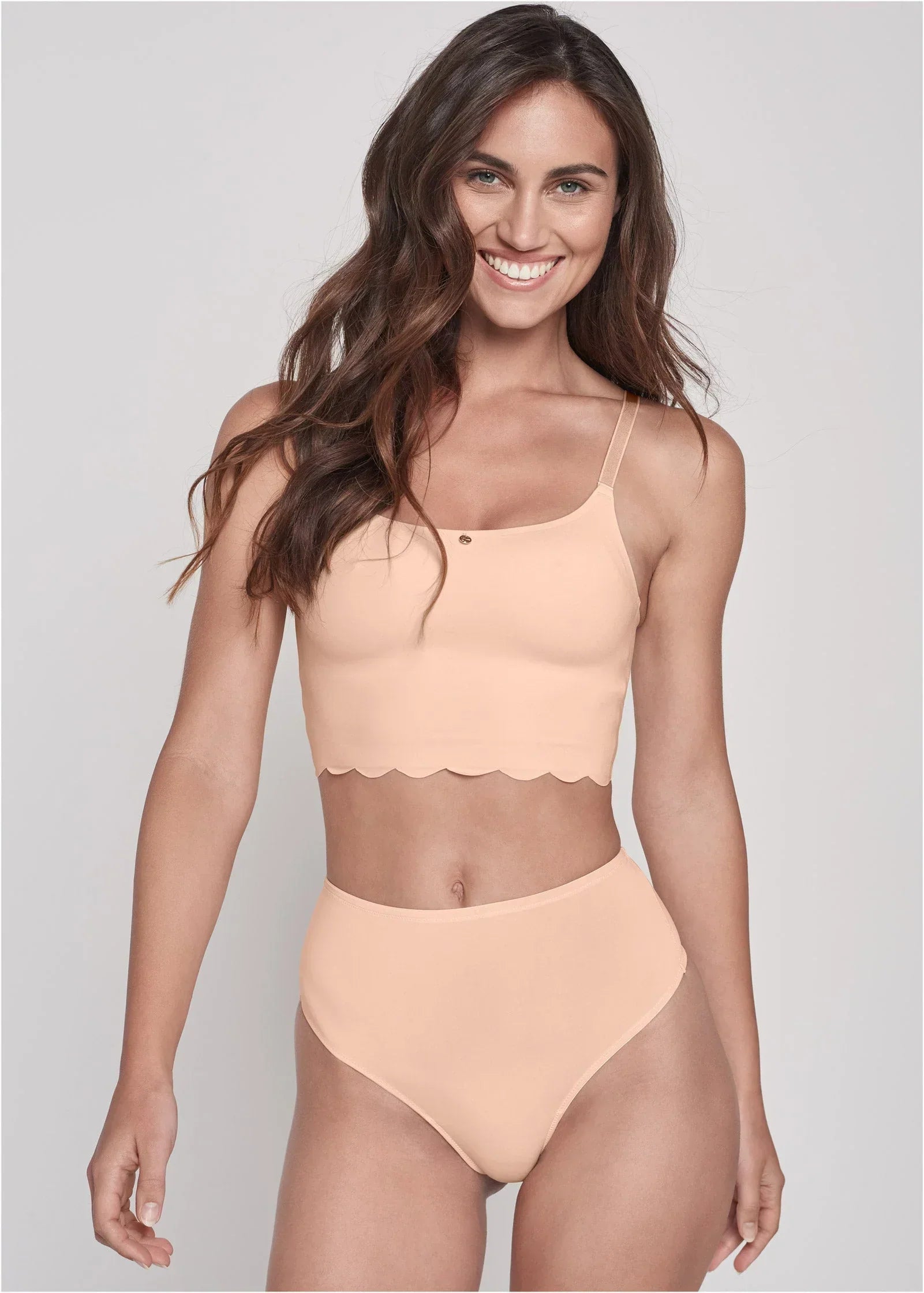 Pearl By VENUSÂ Scalloped Bralette Bare Bliss