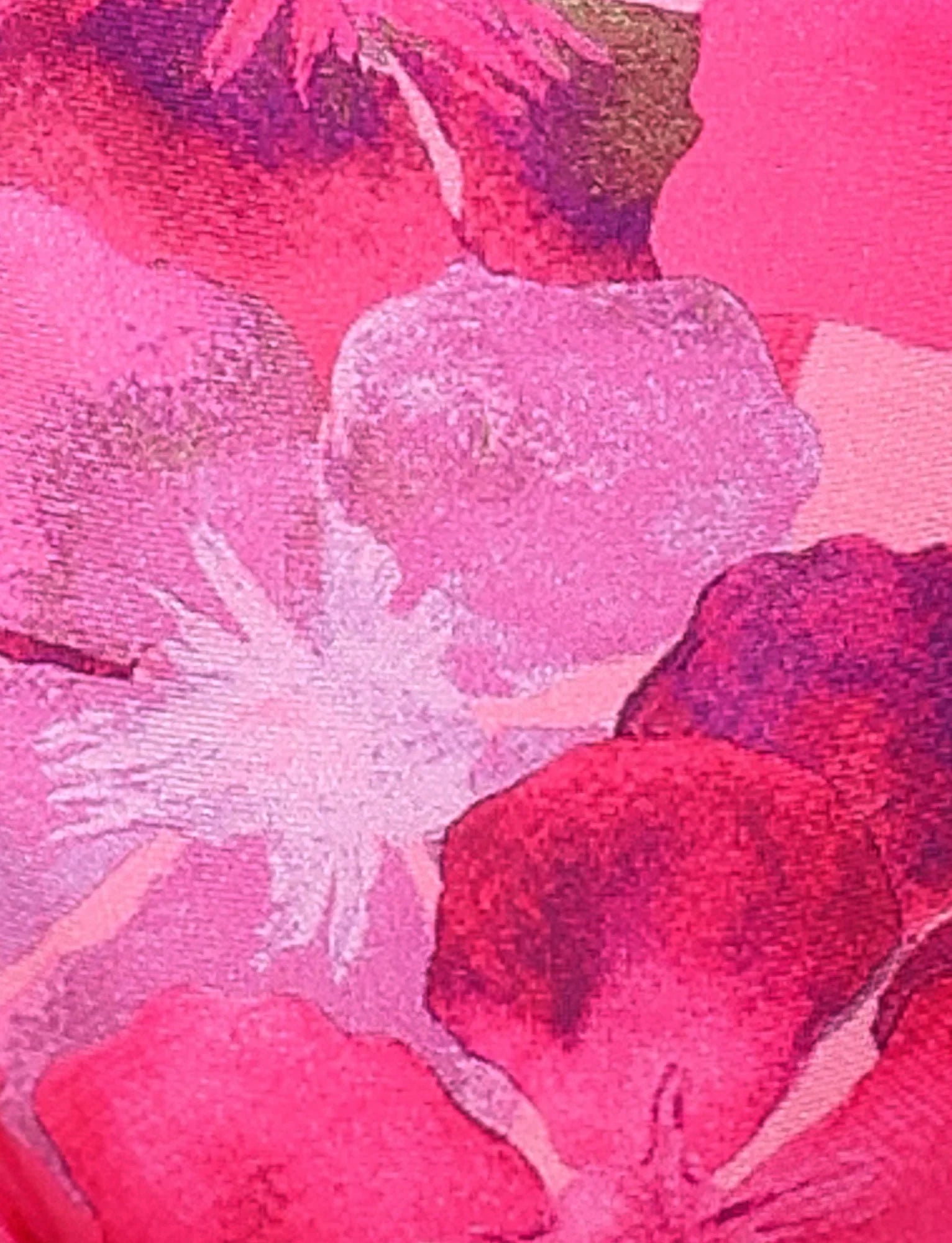 FINLEA BIKINI BOTTOM PINK HIBISCUS