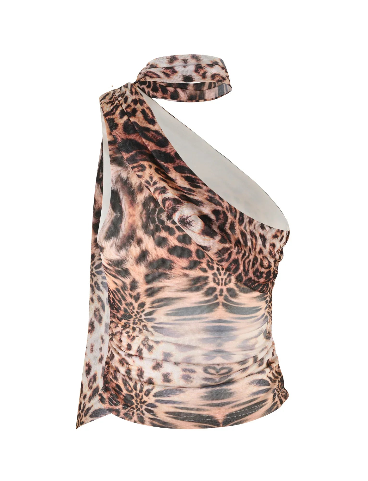 ALLIRA TOP NEUTRAL LEOPARD HAZE
