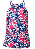 Ruched Side Halter Tankini Top Artful Expressions