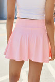 Head Start Light Pink Pleated Active Skort