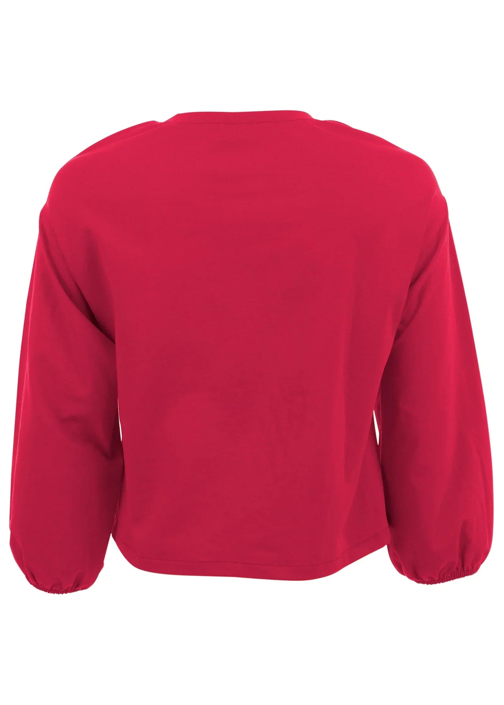 Cut Out Heart Top Red