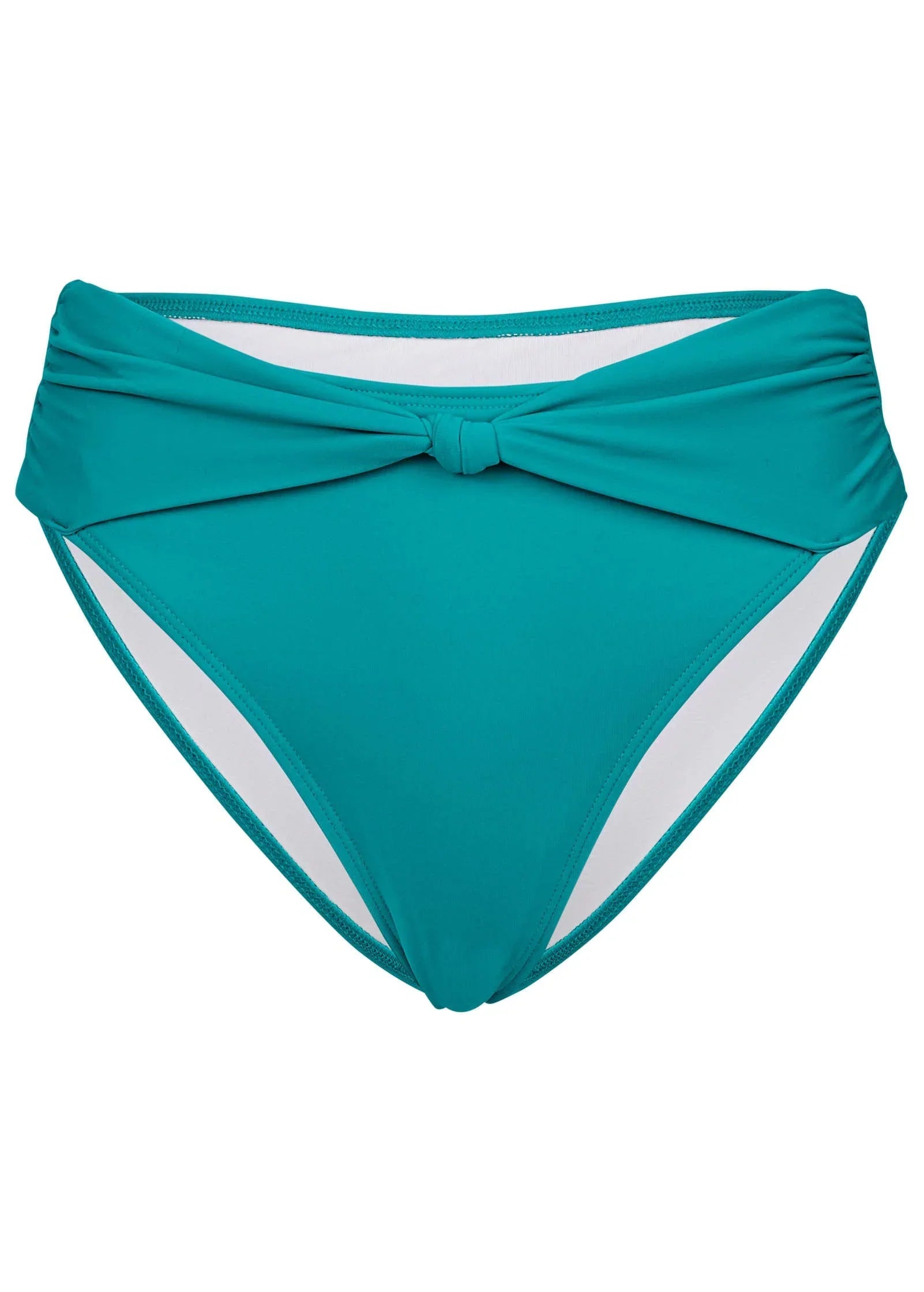 Knot Detail Bikini Bottom Teal
