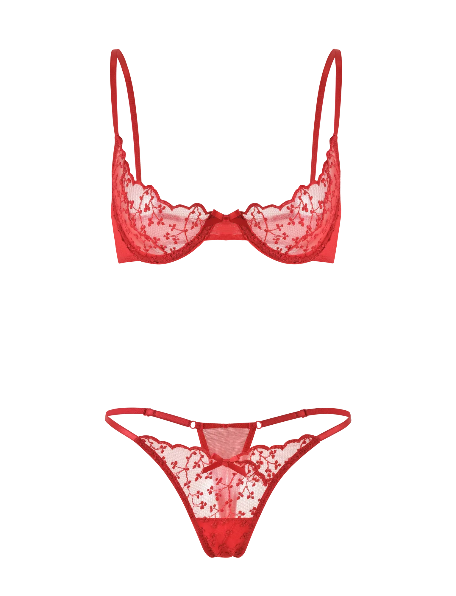 TALIYAH SET RED