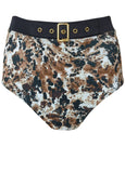 Jet Set High Waist Bottom Tiger Eye