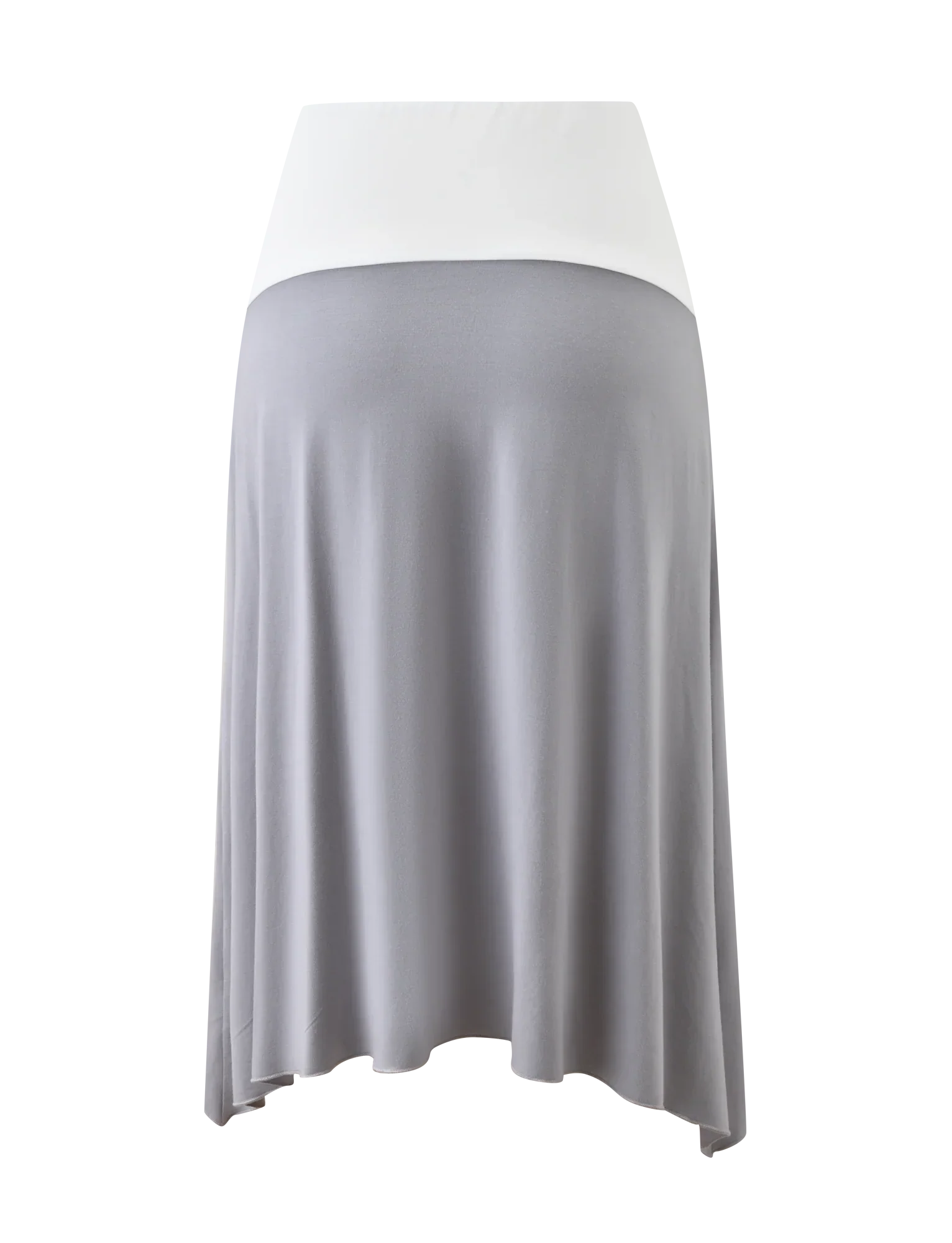 ALYSSA HI LO SKIRT GREY