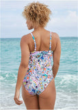 Paros Underwire Tankini Top Fiesta Floral