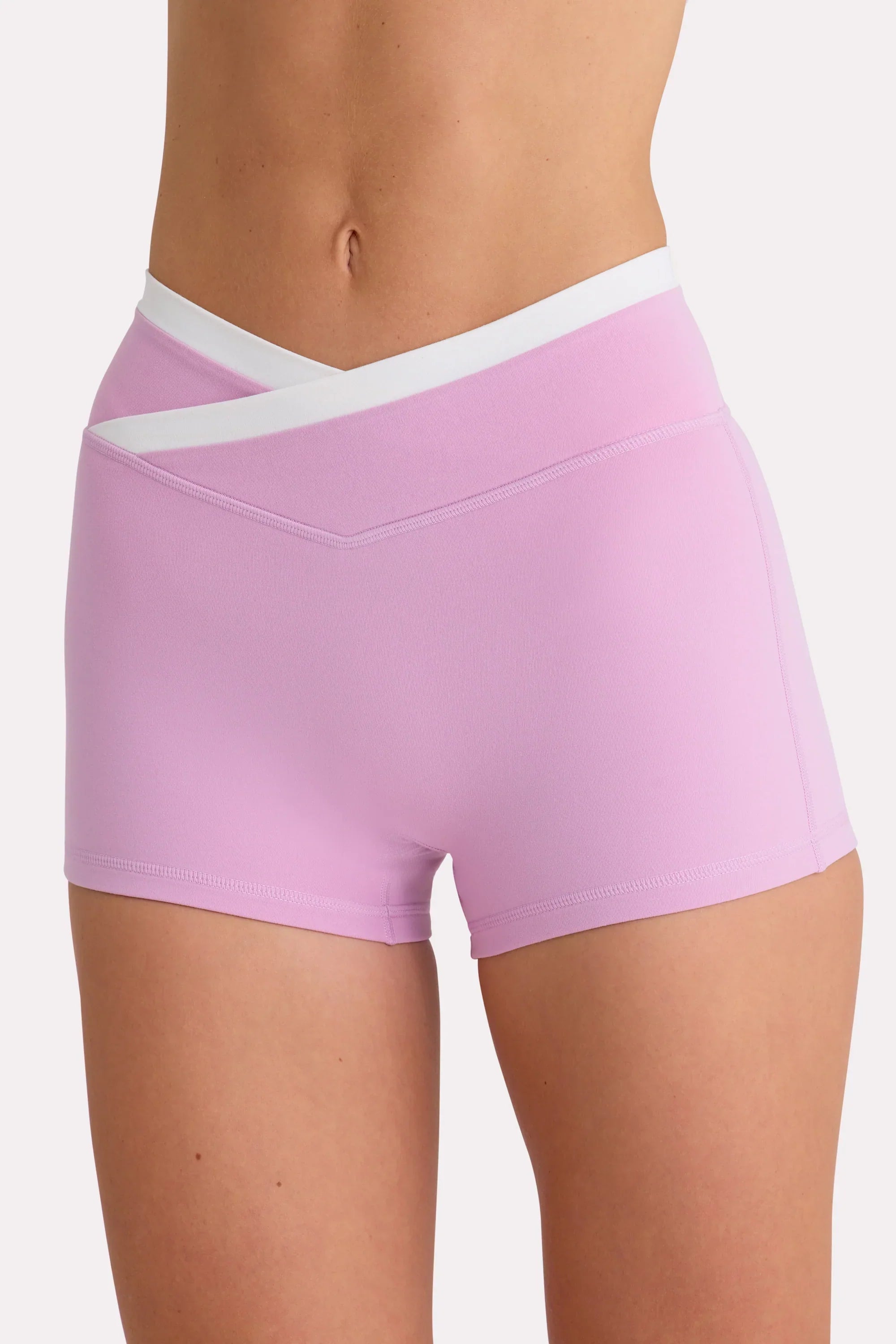 Soft Active Shorts in Sweet Pink