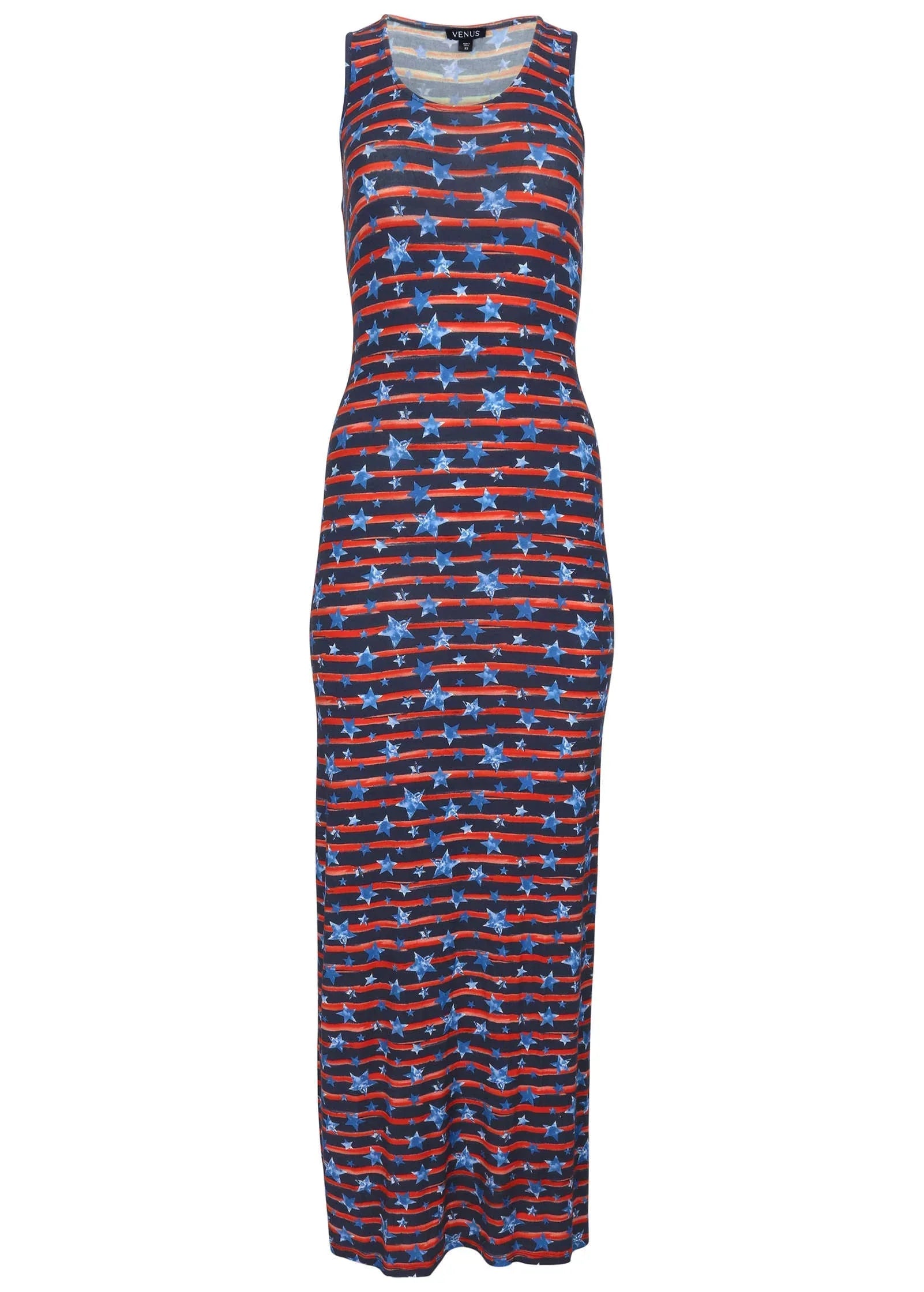 Tank Maxi Dress Dark Gettysburg Gouache