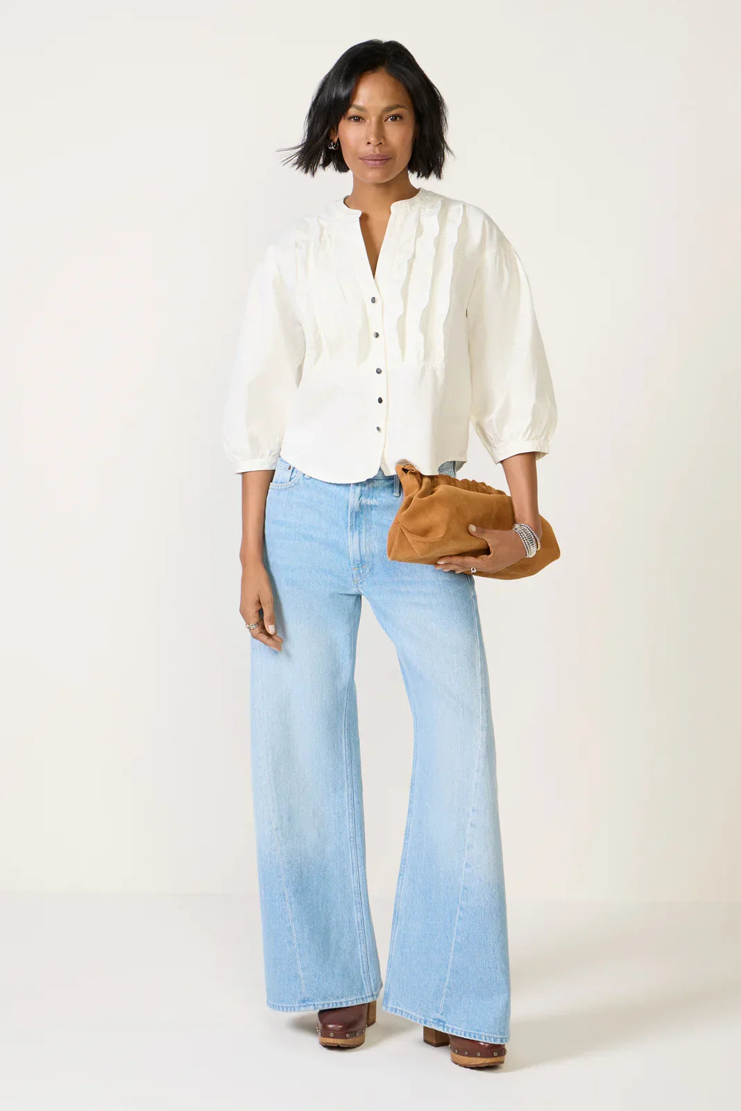 Amelia Ruffle Shirt