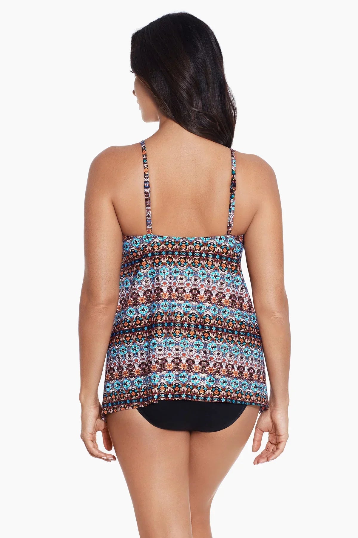 Peephole Tankini Top Nefertiti
