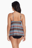 Peephole Tankini Top Nefertiti