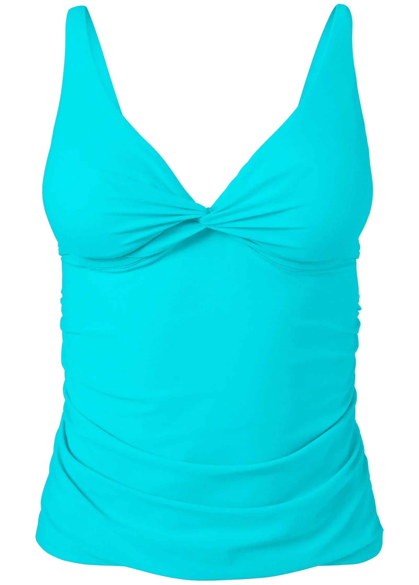Paros Underwire Tankini Top Aqua Reef
