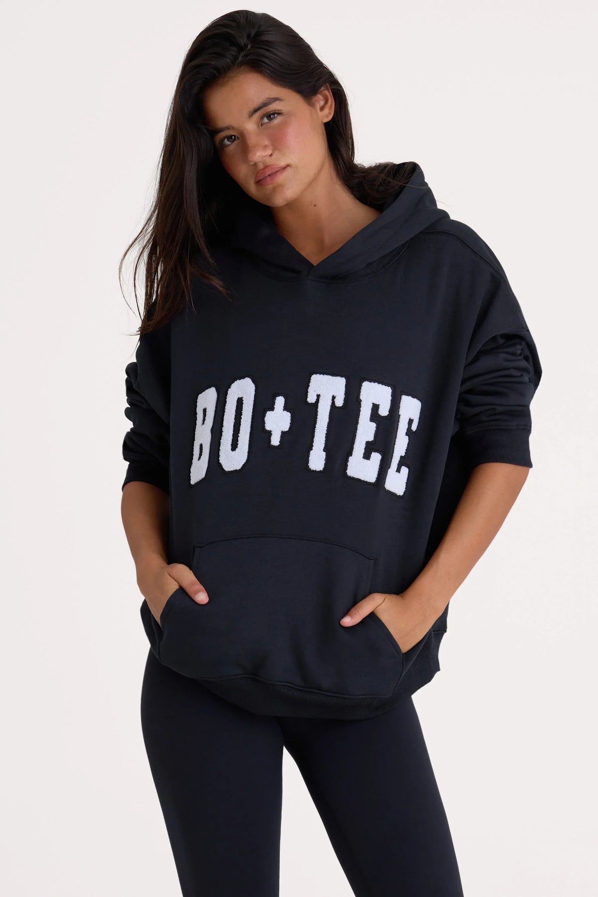 Oversized Hoodie in Black